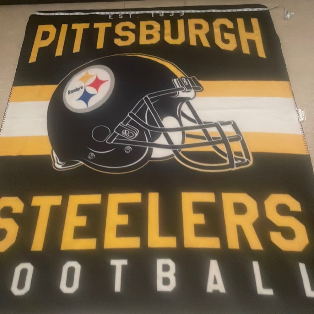 Pittsburgh Stillers Football 🏈 fleece throw blanket